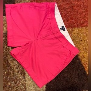 J Crew pink shorts